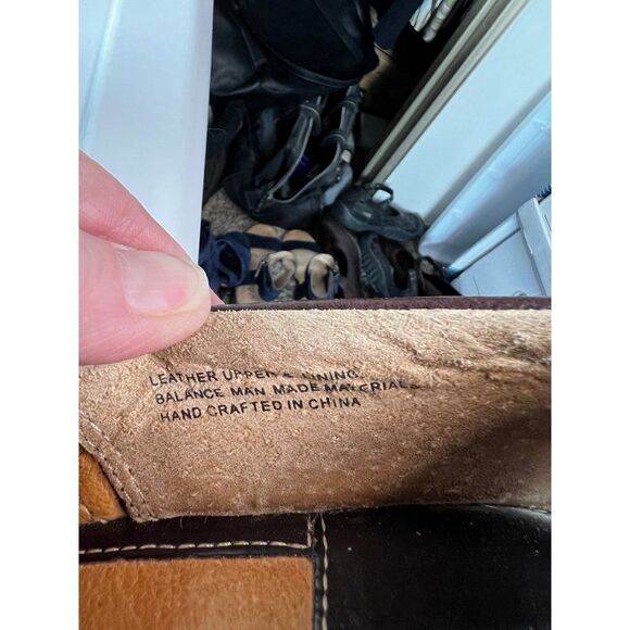 Born Leather Slip On Mules Clogs. Brown. Size 7/ Eur 38 - Picture 11 of 14